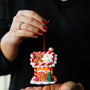 Led Işıklı Yılbaşı Evi1