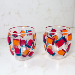 Coral Palette - Çift Cidarlı Bardak 350 ml