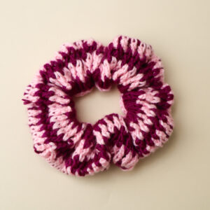 Scrunchie - Berry Cream